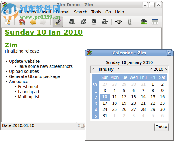 Zim(桌面wiki维基系统) 0.69.1 官方版