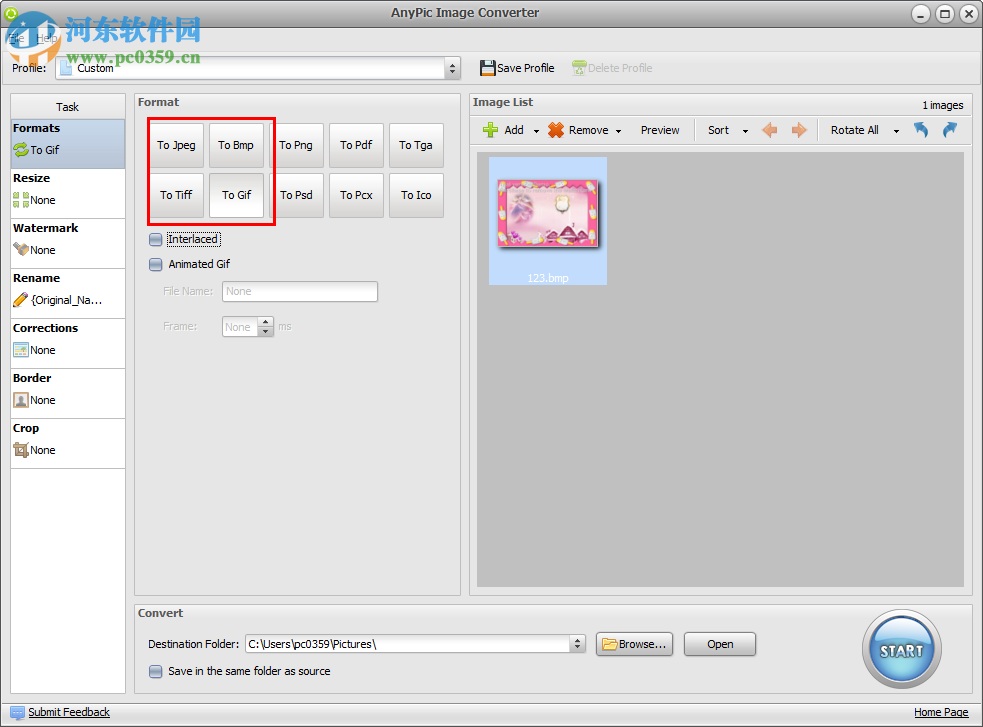 AnyPic Image Converter(图像批转换工具) 1.2.2 注册版