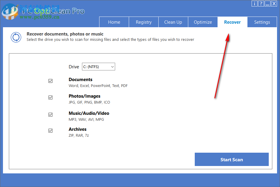 PC OptiClean(系统优化工具) 4.4 免费版