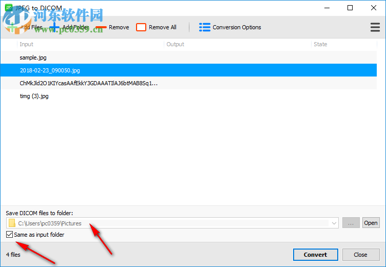 JPEG to DICOM(JPEG转DICOM软件) 1.10.2 官方版