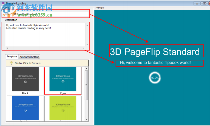 3D PageFlip for PowerPoint(PPT转Flash工具) 2.0.3 绿色免费版