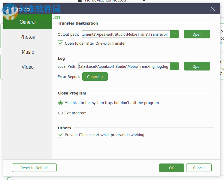 Apeaksoft MobieTrans(手机数据传输软件) 1.0.10 破解版