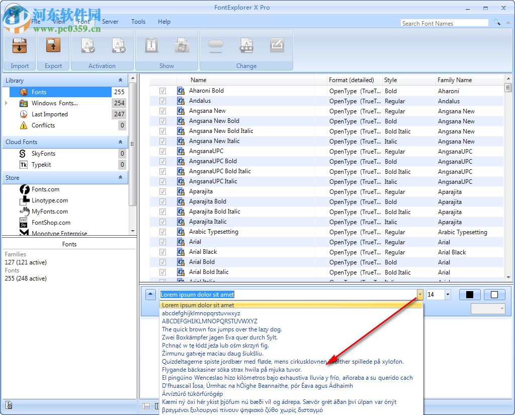 FontExplorer X Pro(字体管理工具) 3.5.3 破解版