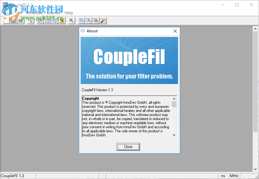 CoupleFil(滤波器耦合矩阵计算器) 1.3 官方版