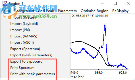 XPS Peak Fit(分峰拟合软件) 4.1 官方版