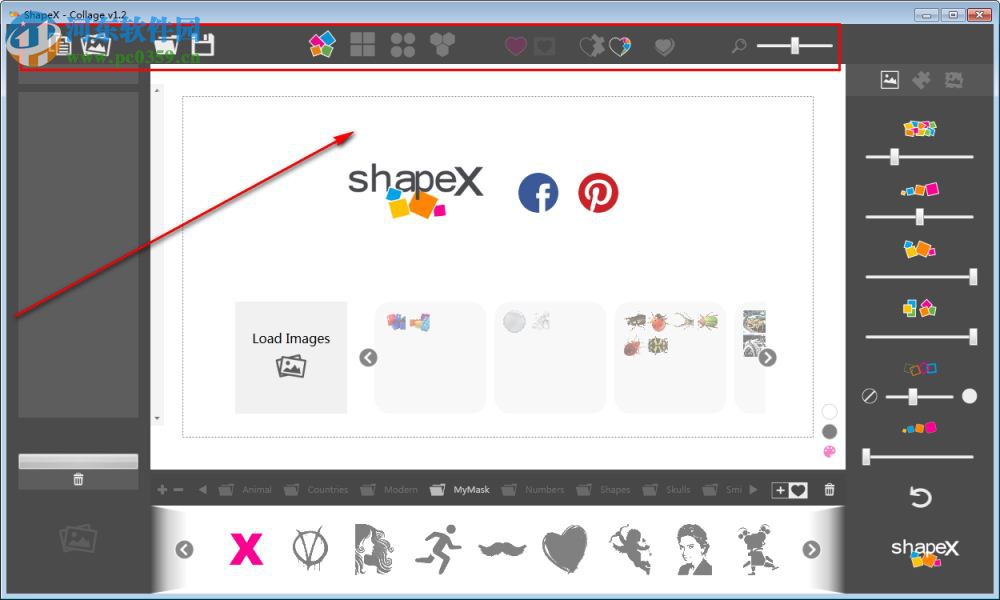 ShapeX(照片拼贴软件) 1.2 官方版