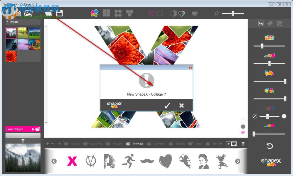 ShapeX(照片拼贴软件) 1.2 官方版