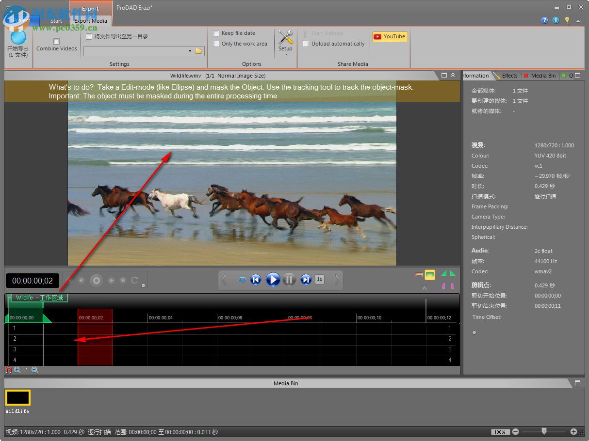 proDAD Erazr(视频物体擦除工具) 1.5.69.1 免费版