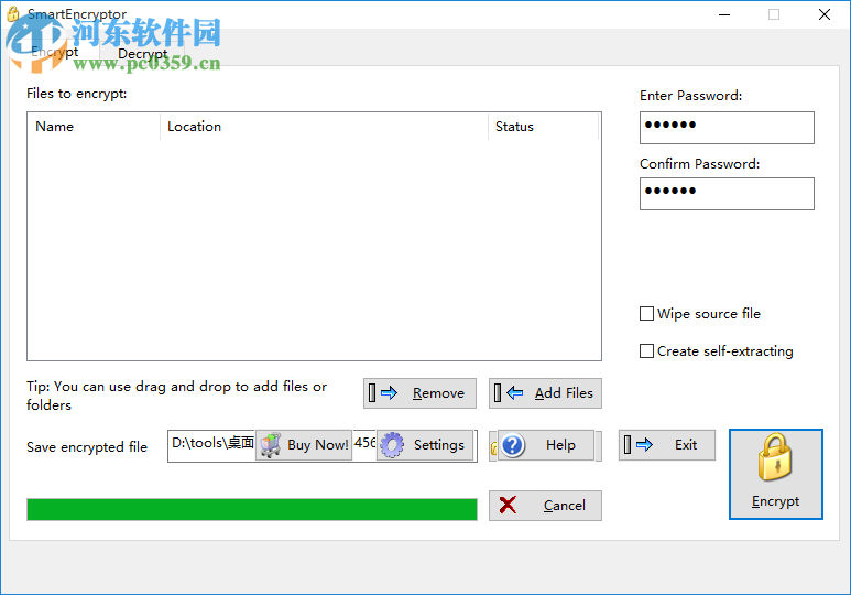 SmartEncryptor(<a href=https://www.pc0359.cn/y/wjjiami/ target=_blank class=infotextkey>文件加密</a>工具) 4.8 官方版