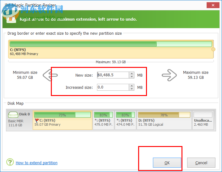 分区拓展器(Macrorit Partition Extender) 1.4.3 破解版