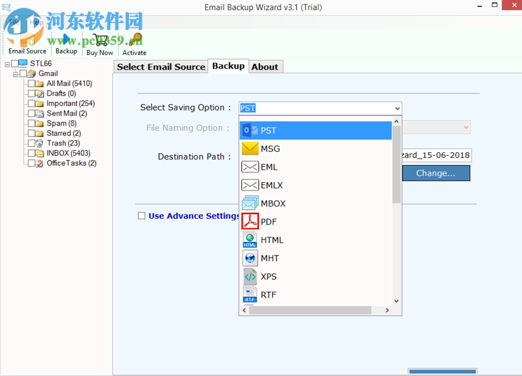 Email Backup Wizard(电子邮件备份工具) 3.1 破解版