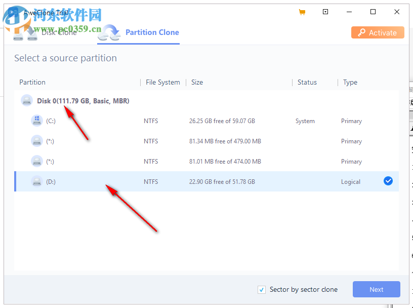 AweClone(磁盘克隆工具) 2.2 免费版