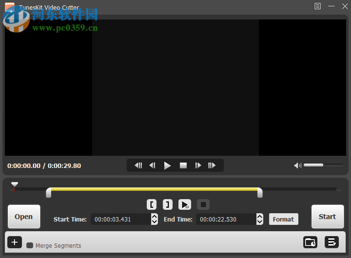 TunesKit Video Cutter(<a href=https://www.pc0359.cn/zt/shipinfenge/ target=_blank class=infotextkey>视频分割器</a>) 1.0.3 官方版