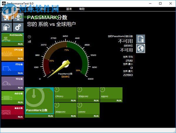 PassMark PerformanceTest下载 9.0.1026 汉化特别版