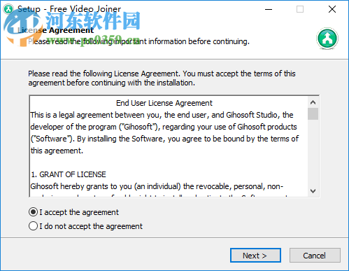 Gihosoft Free Video Joiner(免费视频合并软件) 1.1.0 免费版