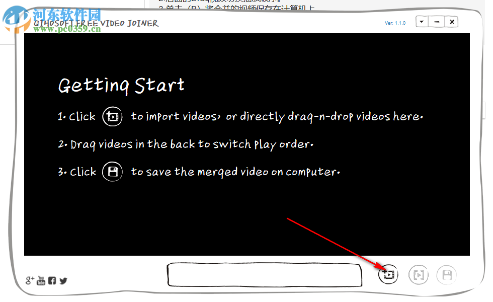 Gihosoft Free Video Joiner(免费视频合并软件) 1.1.0 免费版