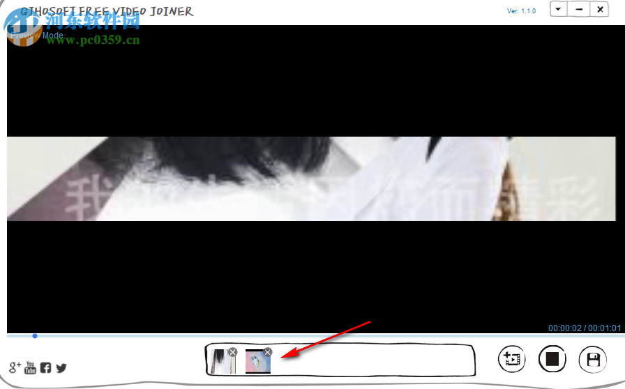 Gihosoft Free Video Joiner(免费视频合并软件) 1.1.0 免费版