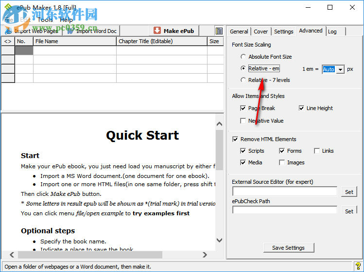 ePub Maker(电子书制作器) 1.8 免费版