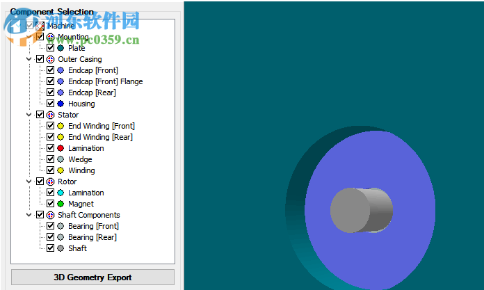 Motor CAD(电机热设计分析软件)