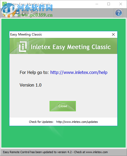 屏幕共享软件(Inletex Easy Meeting Classic) 4.2 绿色版