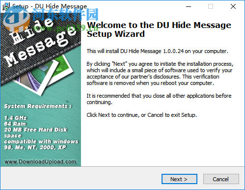 DU Hide Message(隐藏加密软件) 1.0.0.24 免费版