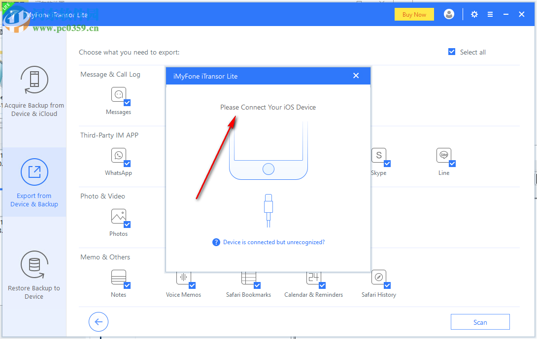iMyFone iTransor Lite(iOS数据备份) 4.1.0.6 官方版