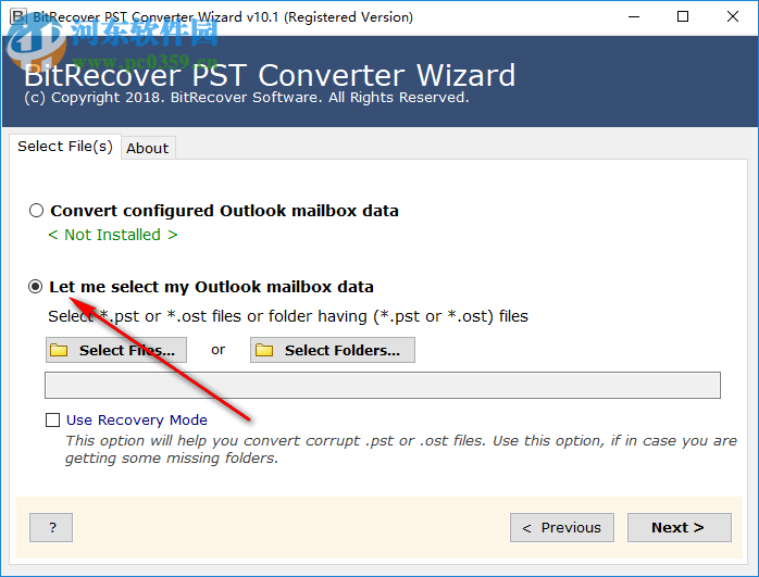 pst格式转换工具(BitRecover PST Converter Wizard)