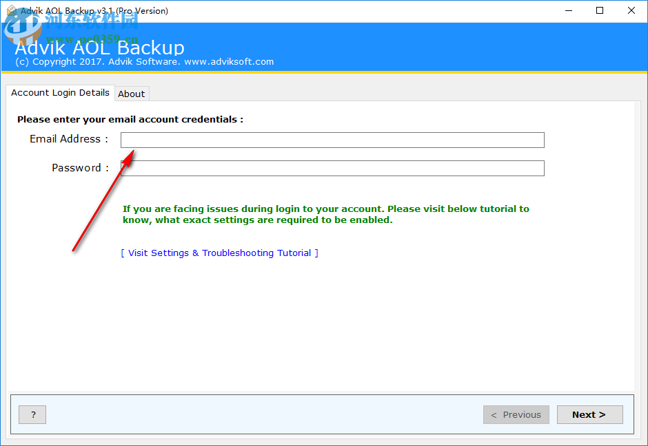 Advik AOL Backup(AOL邮件备份工具) 3.1 免费版