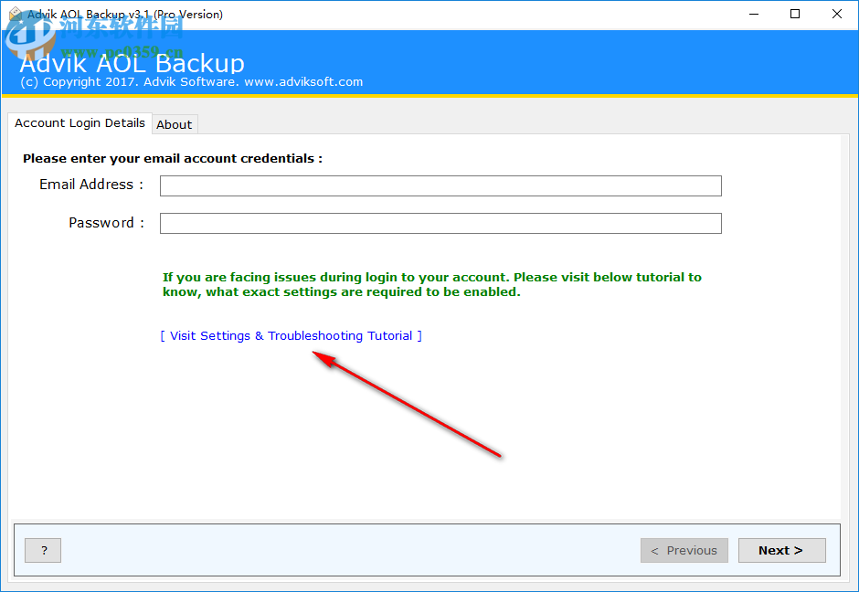 Advik AOL Backup(AOL邮件备份工具) 3.1 免费版