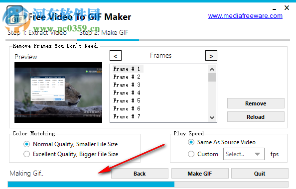 Free Video to Gif Maker(视频转GIF动画软件) 2.4 官方版