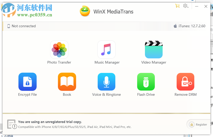 WinX MediaTrans(ios设备管理软件) 6.4 官方版