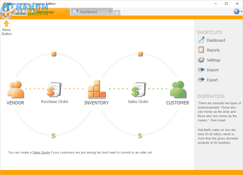 inFlow Inventory(存货管理软体)