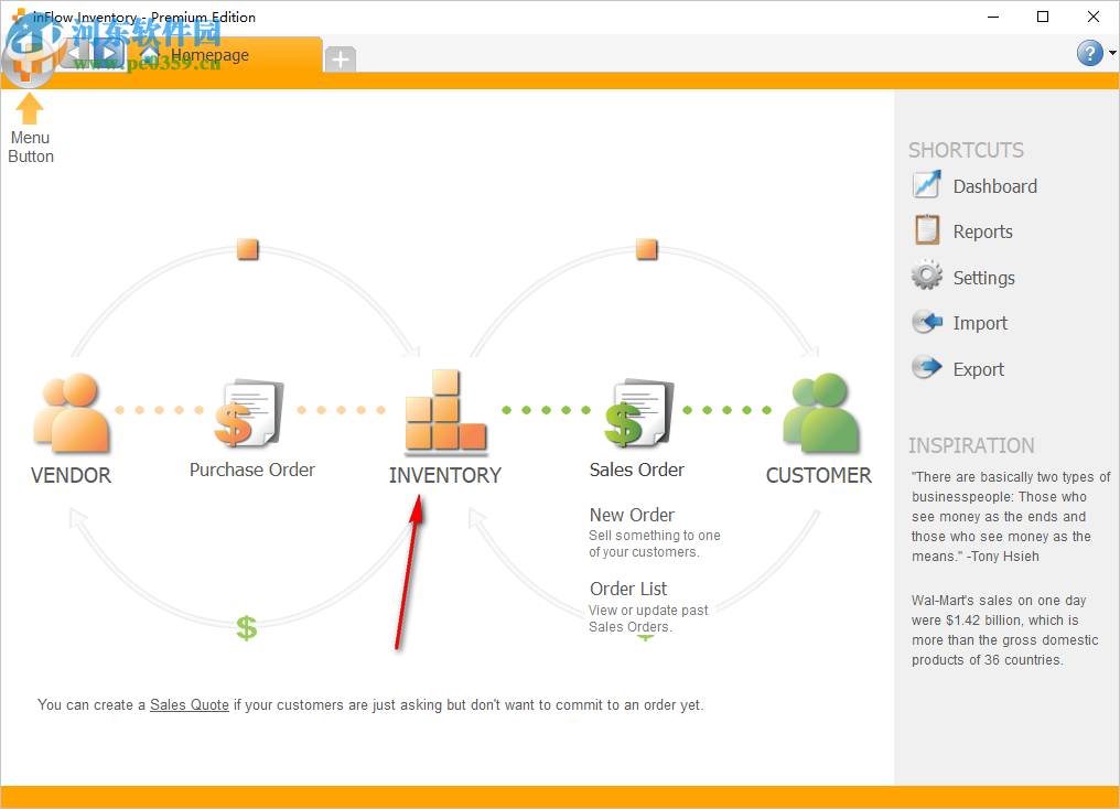inFlow Inventory(存货管理软体)