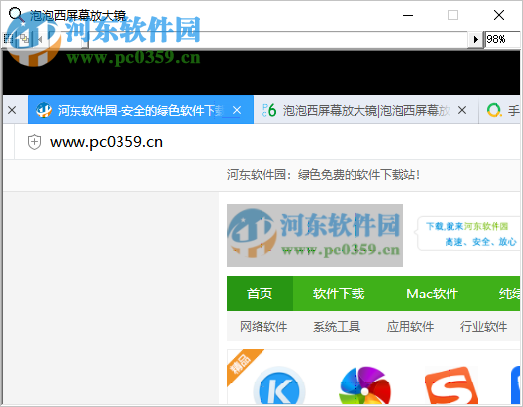 泡泡西屏幕放大镜 1.0 免费版