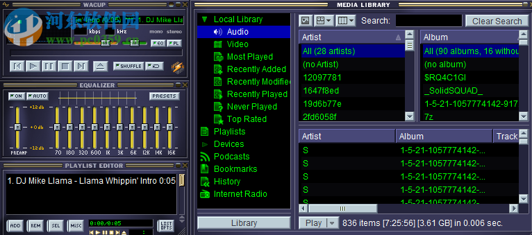 WACUP(音频播放器) 1.0.1.3276 官方版