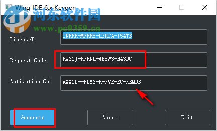 Wing IDE 6.x注册机 绿色通用版