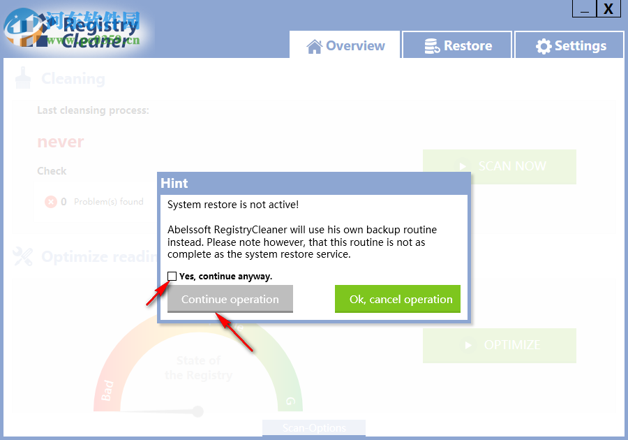Abelssoft Registry Cleaner(注册表清理工具) 2019.4 官方版