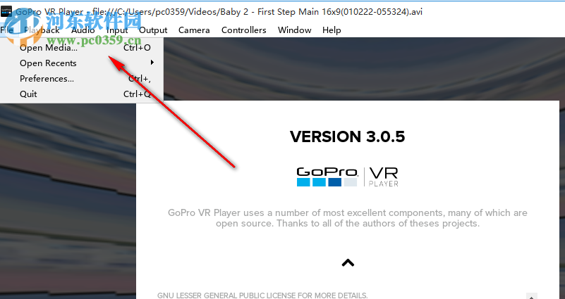 GoPro VR Player(gopro vr播放器) 3.0.5 官方版