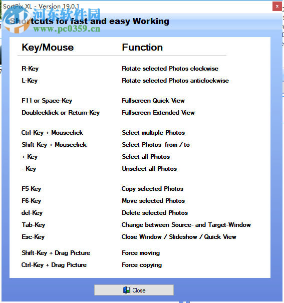 SortPix XL(图像管理软件) 19.0.3 免费版