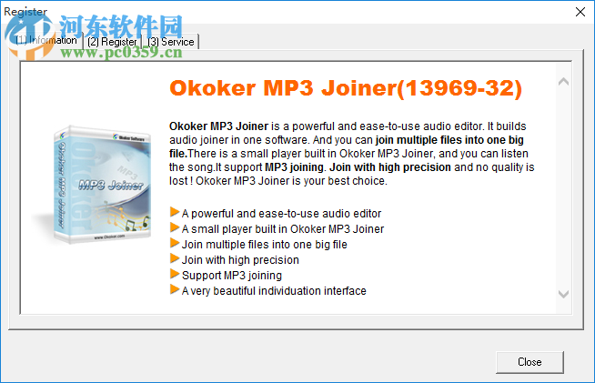 Okoker MP3 Joiner(mp3合并软件) 5.5.1 官方版