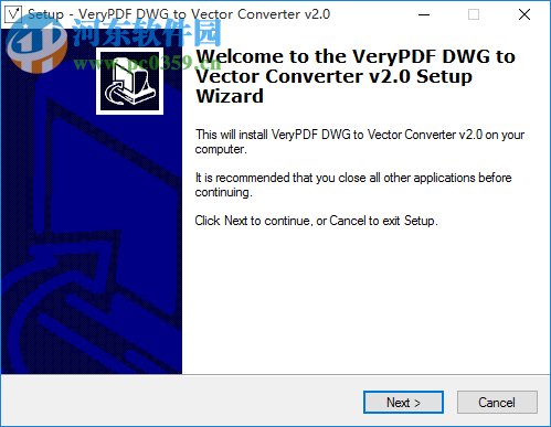 VeryPDF DWG to Vector Converter(Cad图纸转换器) 2.0 官方版