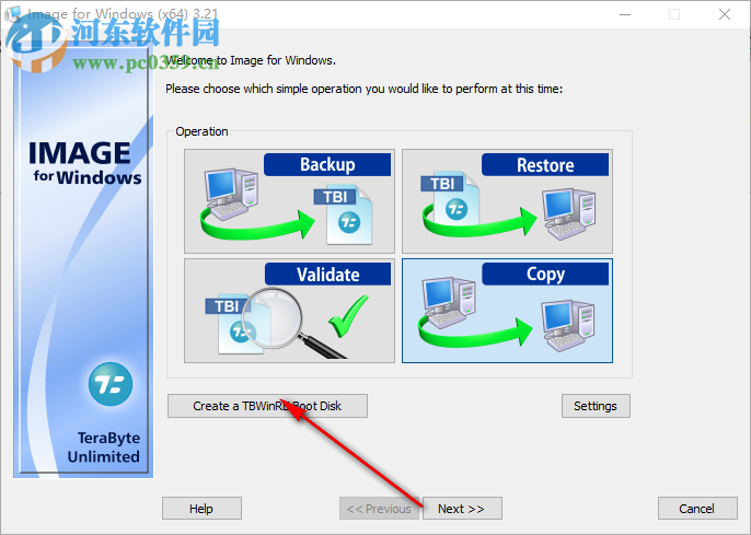 TeraByte Drive lmage Backup(系统备份还原工具) 3.21 免费版