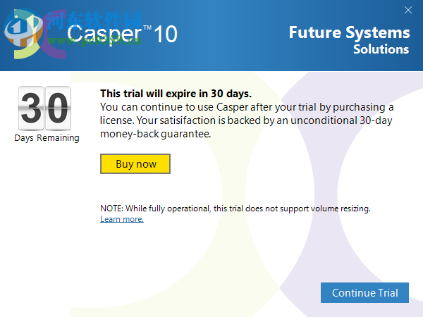 Casper(硬盘分区备份工具) 10.1.7242 官方版