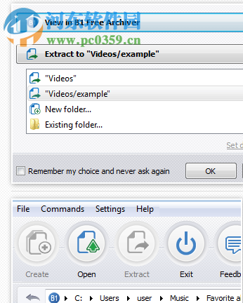 B1 Free Archiver(b1格式压缩解压软件) 2.6.39.0 中文版