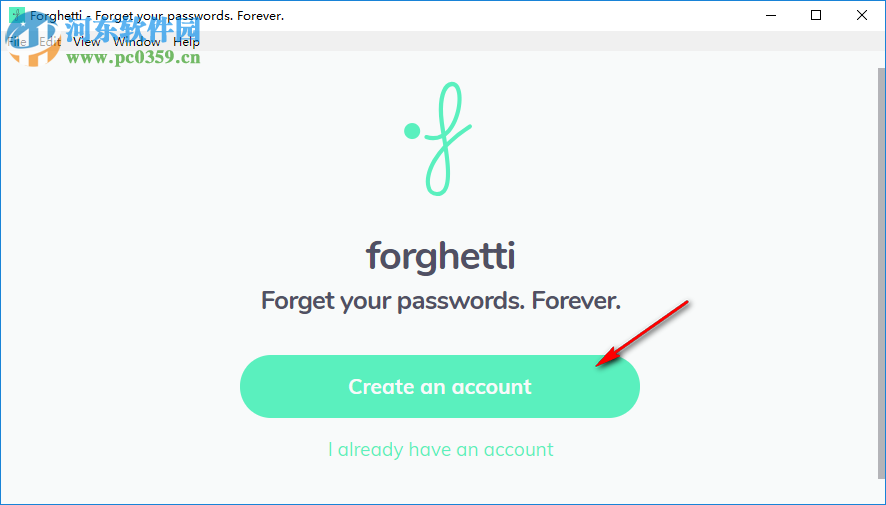 Forghetti(密码管理软件) 1.0.6 官方版
