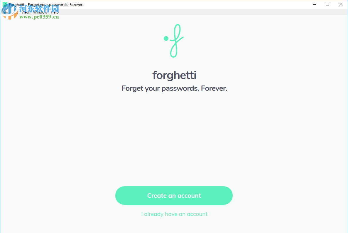 Forghetti(密码管理软件) 1.0.6 官方版