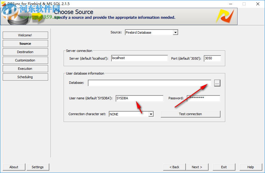 DBSync for Firebird and MSSQL 2.1.5 官方版