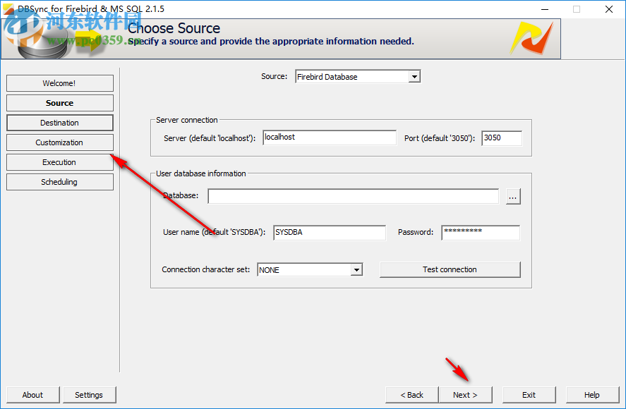 DBSync for Firebird and MSSQL 2.1.5 官方版