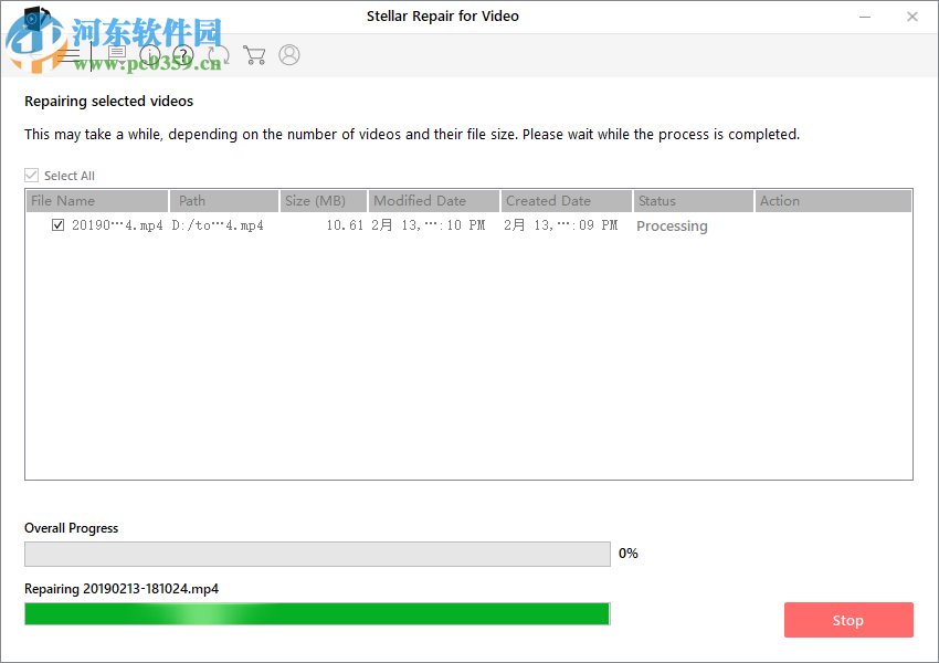 Stellar Repair for Video(视频修复软件) 4.0.0 免费版