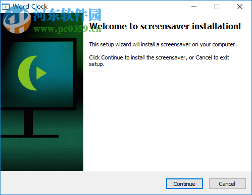 Word Clock(文字时钟屏保) 1.0 免费版